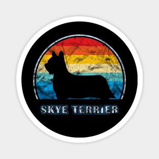 Skye Terrier Vintage Design Dog Magnet